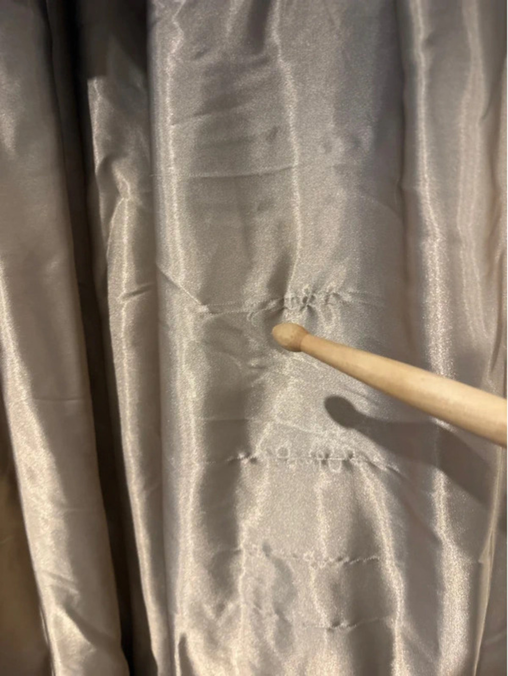 Long Satin Ombre Dress - Picture 7 of 13